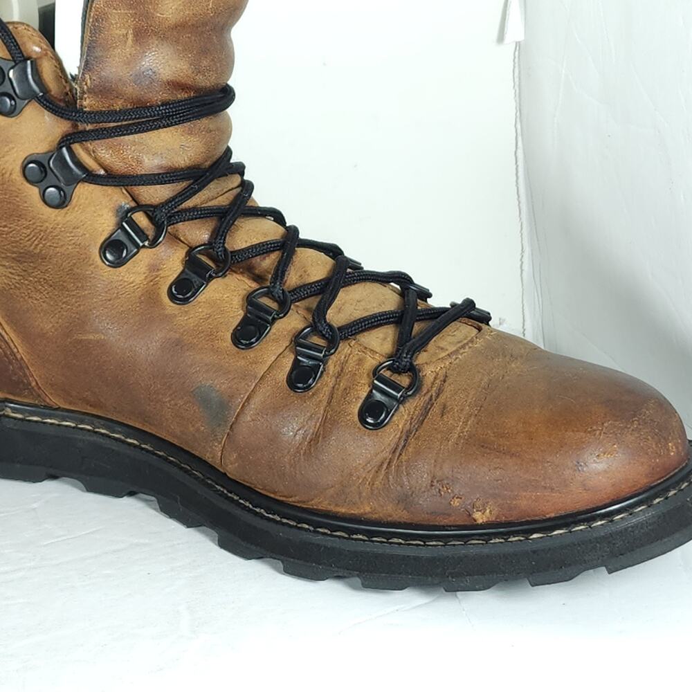 Sorel Men's Madson US 9,5 Brown Leather Waterproof Lace-Up Ankle Hiker Boots - Picture 14 of 16